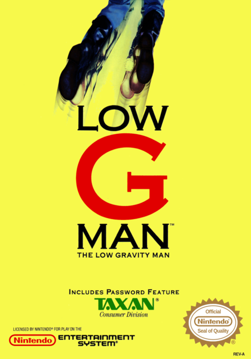 Low G Man - The Low Gravity Man (USA) box art